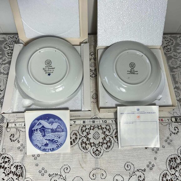 Vintage Bing & Grondahl Jule After Christmas Plates - Picture 5 of 8